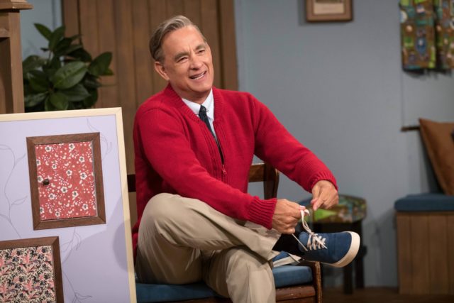 Tom Hanks as Mister Rogers in 'A Beautiful Day in the Neighborhood'