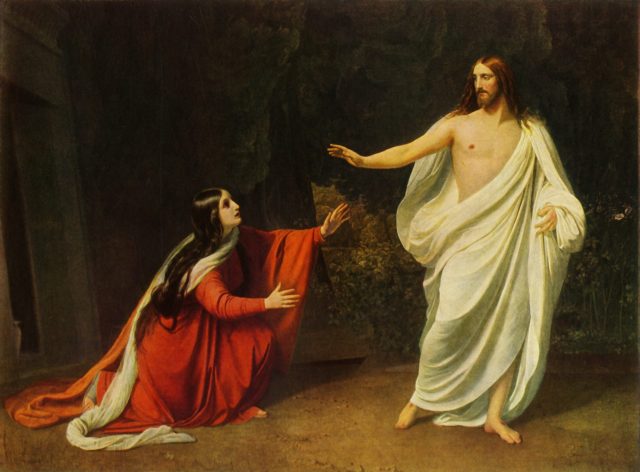 painting depicting Christ appearing to Mary Magdalene 