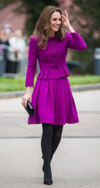 Catherine, Duchess of Cambridge opens The Nook Children Hospice on November 15, 2019 in Framingham Earl, Norfolk. (Photo Credit: Samir Hussein/WireImage)