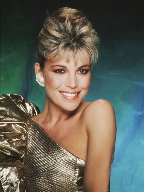 Vanna White poses for a portrait in 1986 in Los Angeles, California. (Photo Credit: Harry Langdon/Getty Images)
