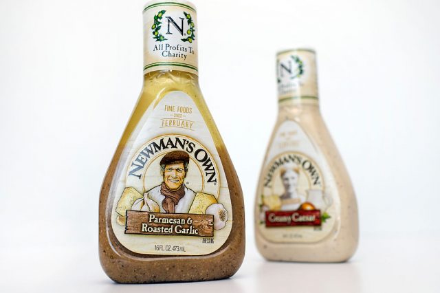 Newman’s Own salad dressing (Photo Credit: Tom Williams/CQ Roll Call)