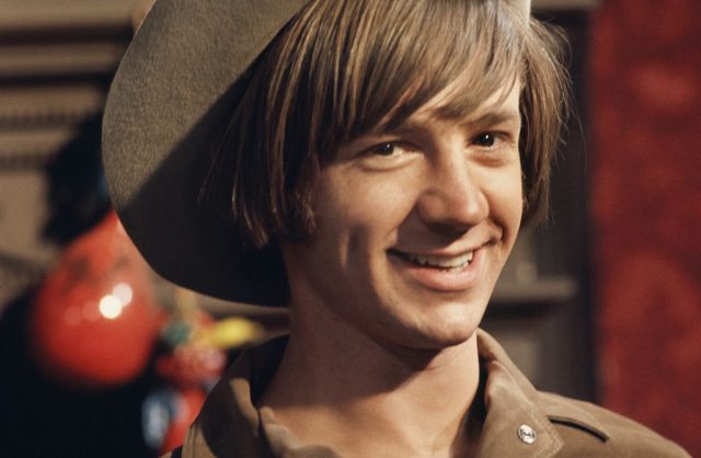 Peter Tork on the set of the television show The Monkees in June 1967 in Los Angeles, California. (Photo Credit: Michael Ochs Archives/Getty Images)