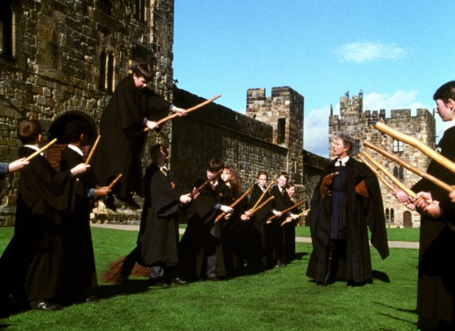 a game of Quidditch