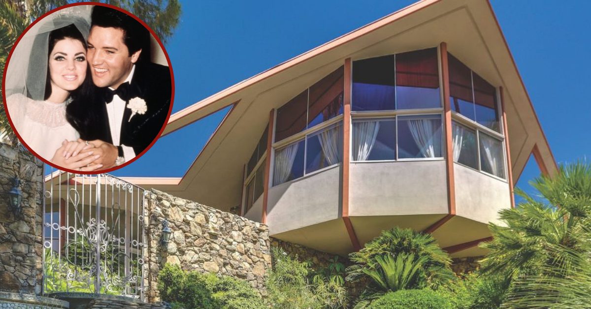 See Inside The House Where Elvis And Priscilla Presley Stayed During ...