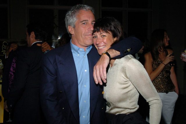 Jeffret Epstein and Ghislaine Maxwell 