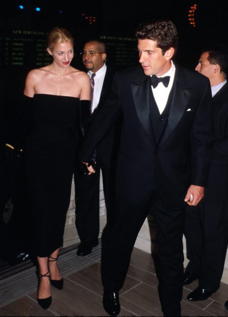 JFK Jr. and Carolyn Bessette 