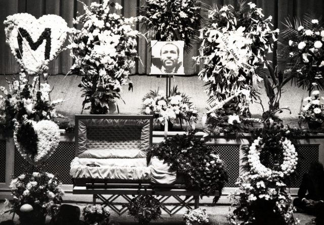 Funeral service of Marvin Gate 