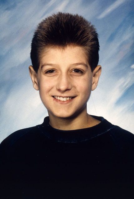 School photo of Ryan White