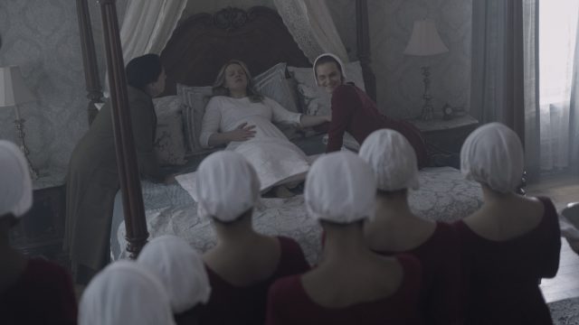 Scene from the Handmaid's Tale. 