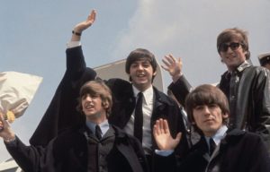 The Beatles arrive in North America