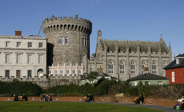 The Garda museum in Dublin Castle