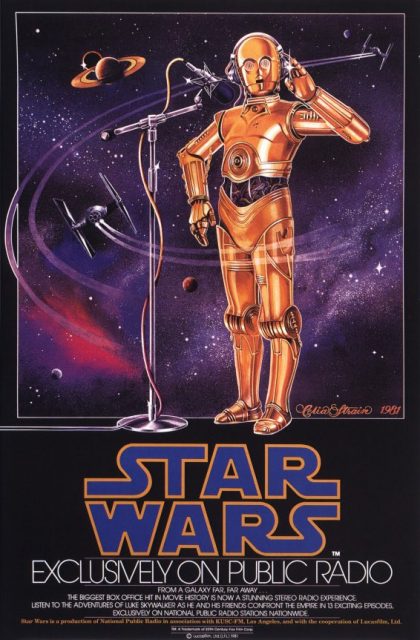 NPR Star Wars Radio Series promotional poster