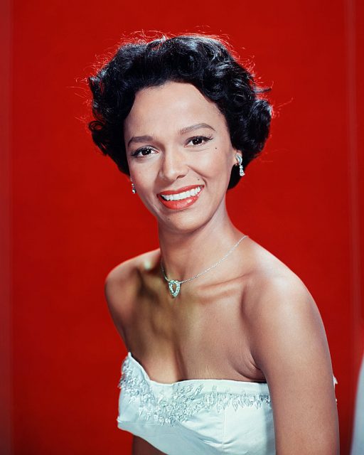 Dorothy Dandridge in formal attire