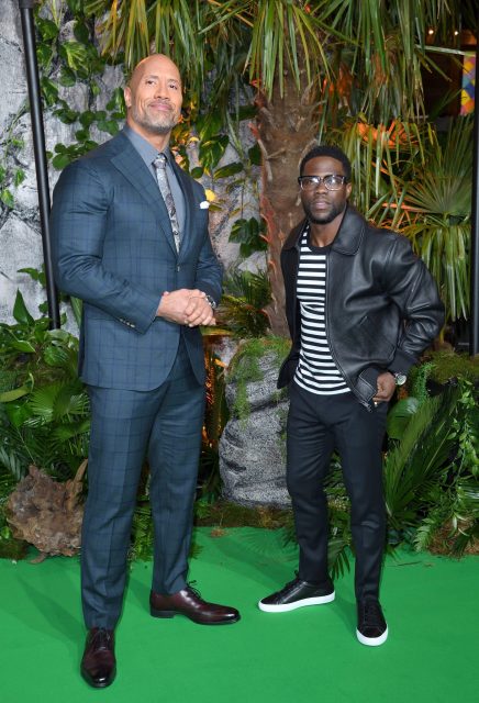 Dwayne Johnson and Kevin Hart 