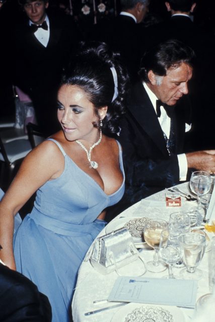 Elizabeth Taylor at the 1970 Oscars