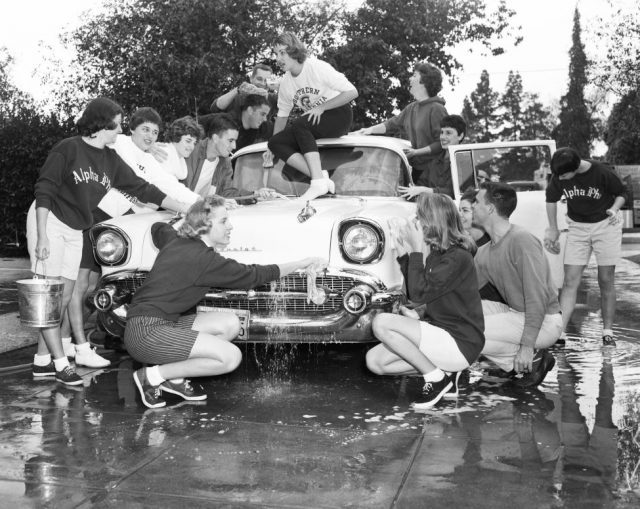 University of Southern California car wash