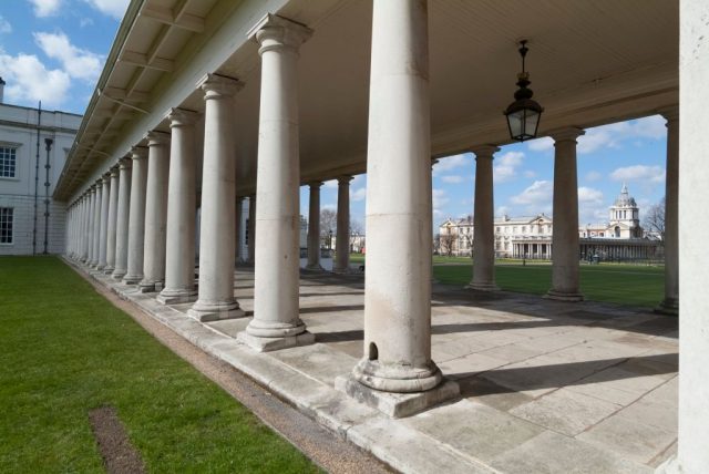 The likely spot is now part of the National Maritime Museum, pictured 