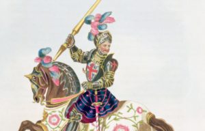 Henry VIII, King of England on horseback