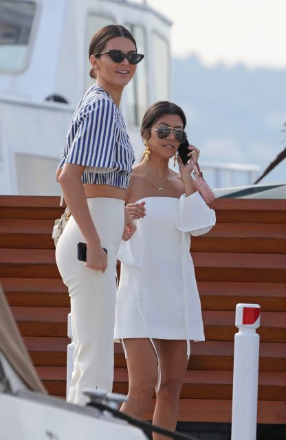 Kendall Jenner and Kourtney Kardashian 