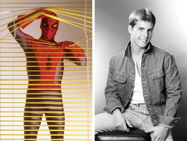 Spider-Man and Tom Cruise (Photo Credit: Angelo DeligioMondadori via Getty Images & Michael Ochs Archives/Getty Images)