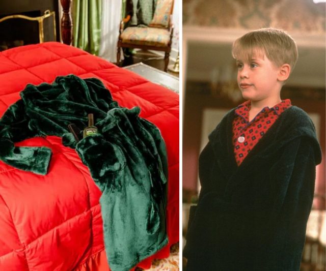 Green Robe, home alone 