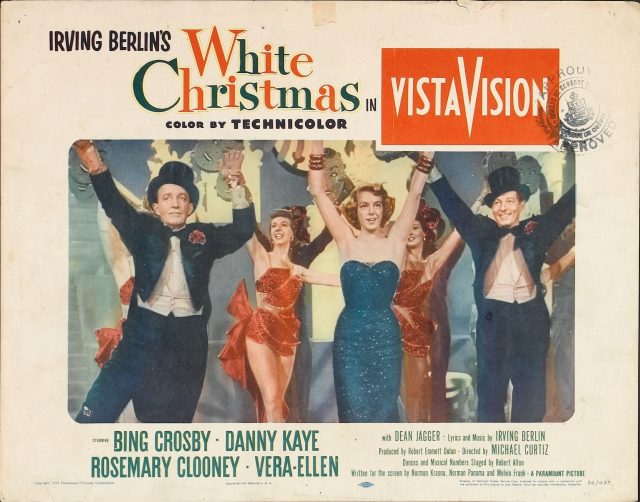White Christmas lobby card (Photo Credit: Paramount Pictures & MovieStillsDB)