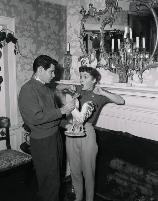 Debbie Reynolds and Eddie Fisher 