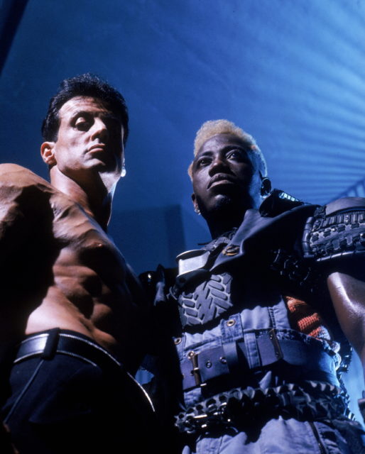 Demolition Man promo shot