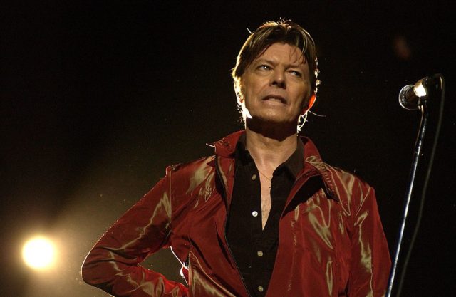 David Bowie performs