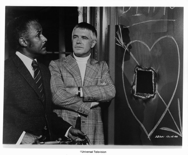 Rudy Challenger and George Peppard
