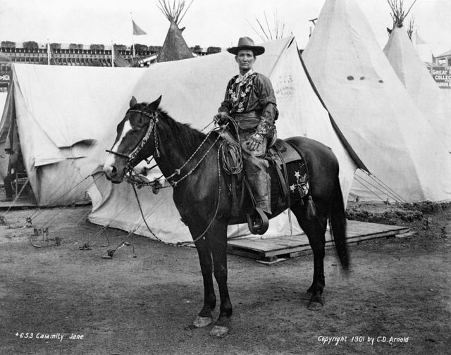 Calamity Jane On Horseback