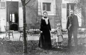 Marie Curie and her husband
