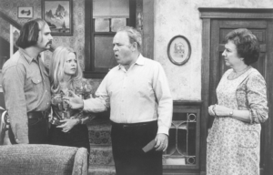 Rob Reiner, Sally Struthers, Carol O'Connor, and Jean Stapleton
