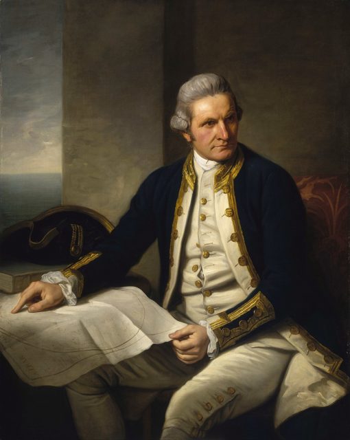 Portrait of Captain James Cook