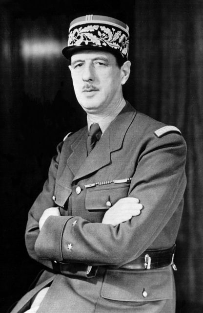 Portrait of Charles de Gaulle