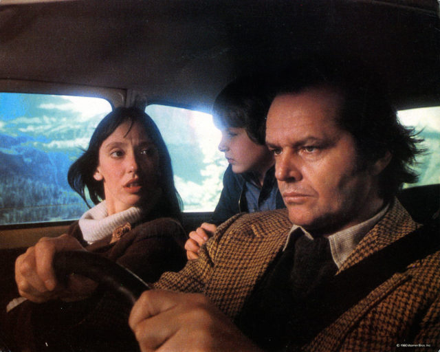 Shelley Duvall, Danny Lloyd, and Jack Nicholson
