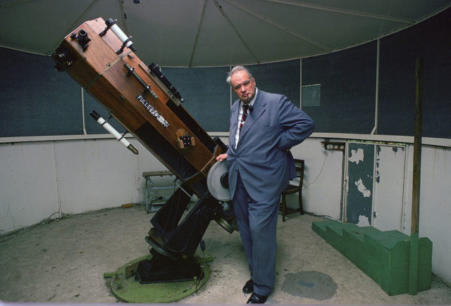 Astronomer Sir Patrick Moore
