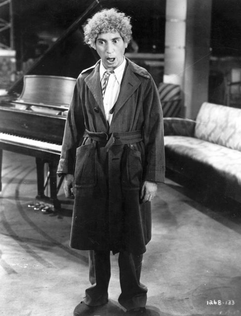 Harpo Marx stars in Animal Crackers