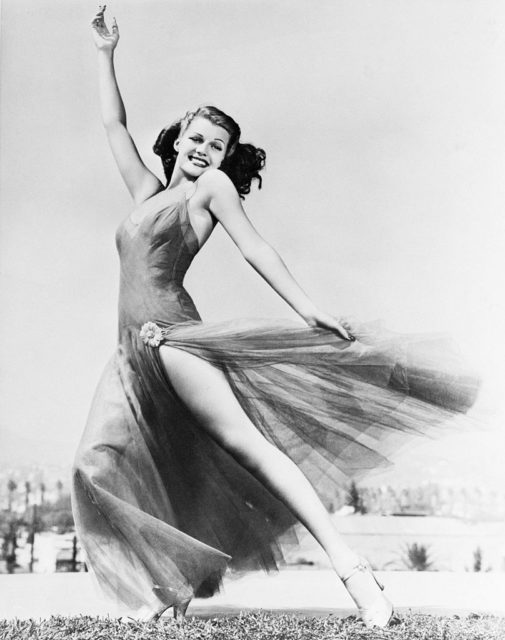 Rita Hayworth dancing 