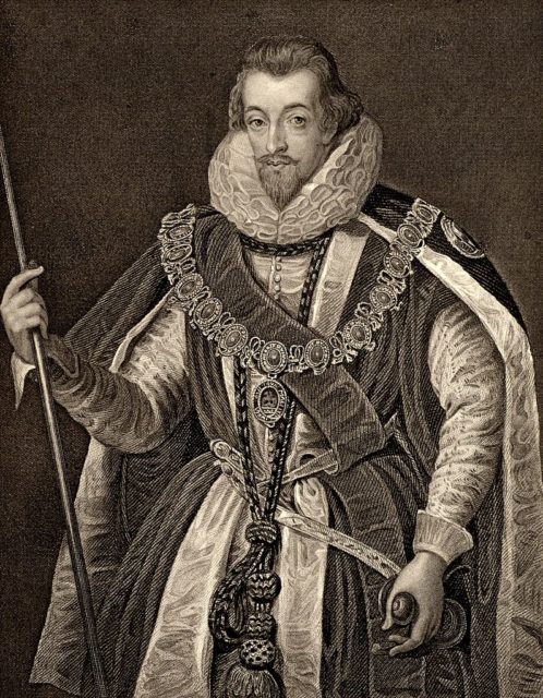 Engraving of Robert Cecil