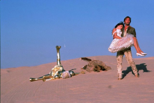 Desert scene in 'Spaceballs'