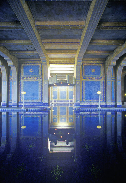 The Roman Pool at Hearst Castle 