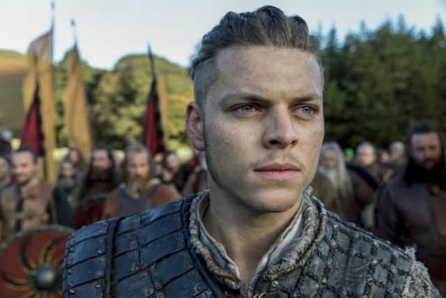 Close-up of Ivar the Boneless' face