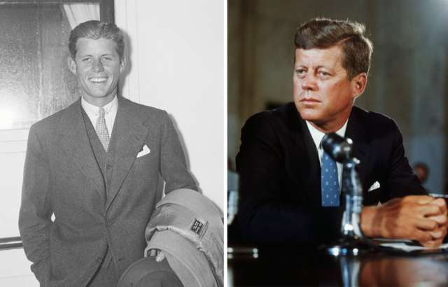 young/ old JFK 
