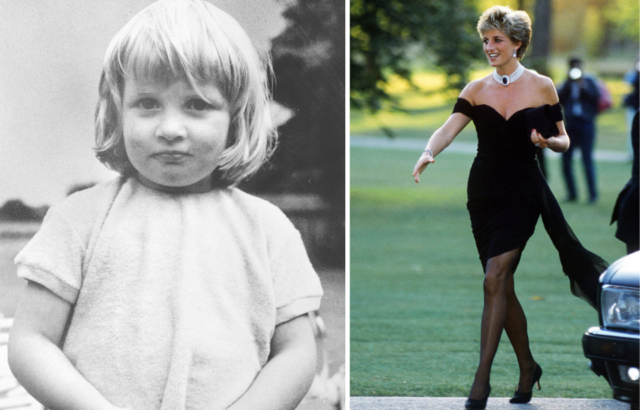 young/ older Princess Diana 