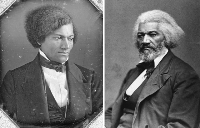 young and old Frederick Douglass 