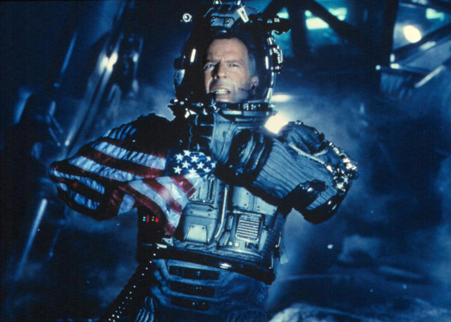 Bruce Willis as Harry S. Stamper in 'Armageddon'