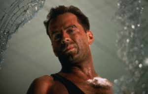 Bruce Willis as John McClane in 'Die Hard'