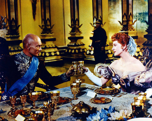 Deborah Kerr and Yul Brynner in The King and I
