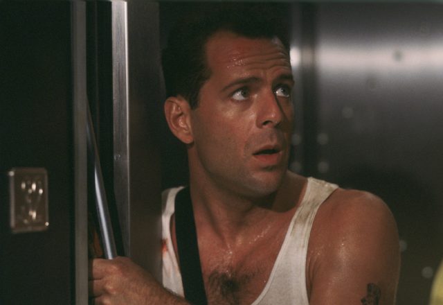 Bruce Willis as John McClane in 'Die Hard'